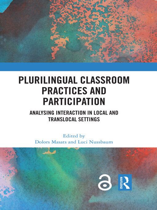 Title details for Plurilingual Classroom Practices and Participation by Dolors Masats - Available